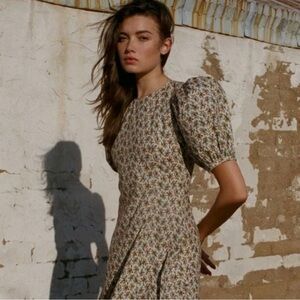 Doen Blair Dress Crème Fluers d Avignon L